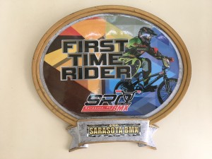 First Time Rider Plaque